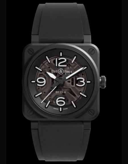 BR-03 Skeleton Black Ceramic