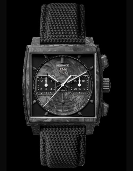 Monaco Flyback Chronograph TH-Carbonspring