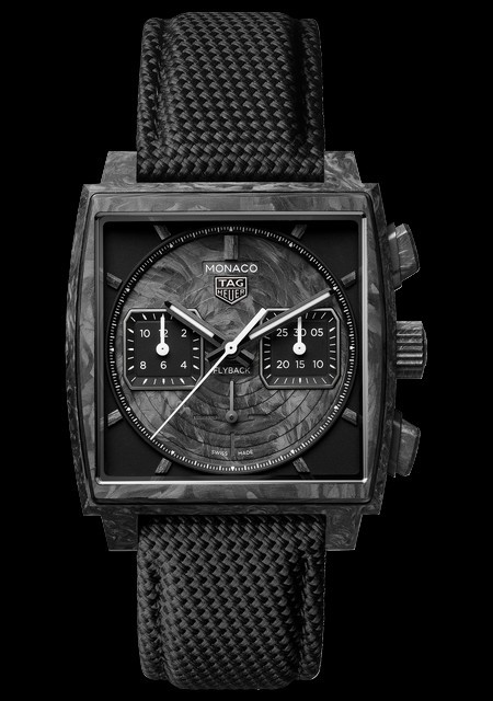 Monaco Flyback Chronograph TH-Carbonspring