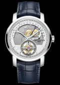 Traditionnelle Tourbillon Date Rétrograde Openface