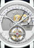 Traditionnelle Tourbillon Date Rétrograde Openface