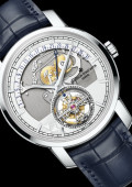 Traditionnelle Tourbillon Date Rétrograde Openface