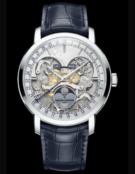 Traditionnelle Tourbillon Date Rétrograde Openface