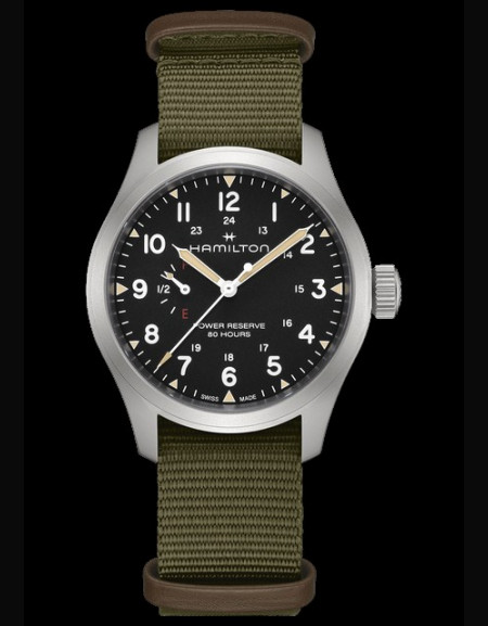 Khaki Field Power Reserve Mechanical