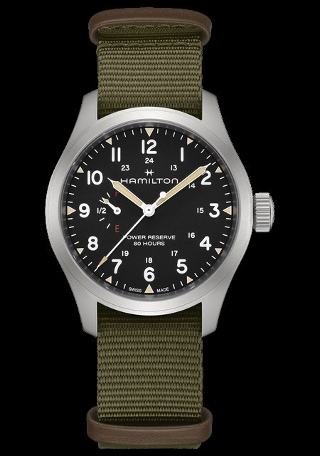 Khaki Field Power Reserve Mechanical