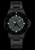 Khaki Navy Scuba Auto GMT