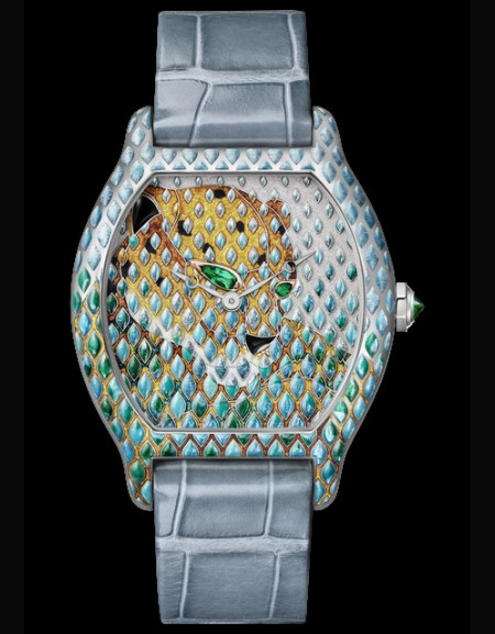Montre Tortue Panthère Métiers d’Art