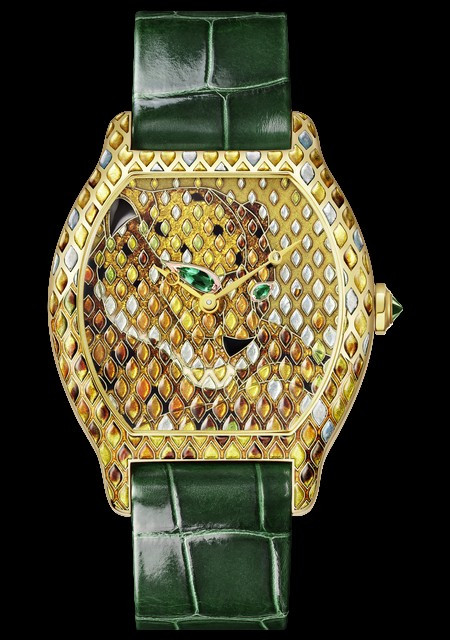 Montre Tortue Panthère Métiers d’Art
