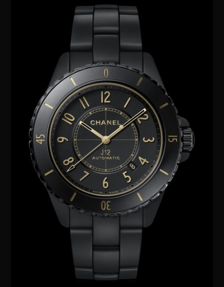 J12 Golden Black Calibre 12.1 42 Mm