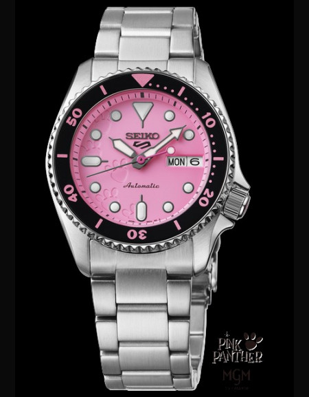 Seiko 5 Sports Edition Limitée Pink Panther