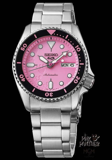 Seiko 5 Sports Edition Limitée Pink Panther
