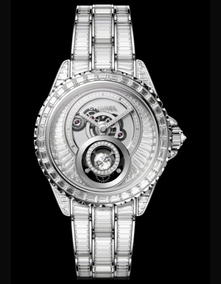 J12 Tourbillon Diamants Calibre 5