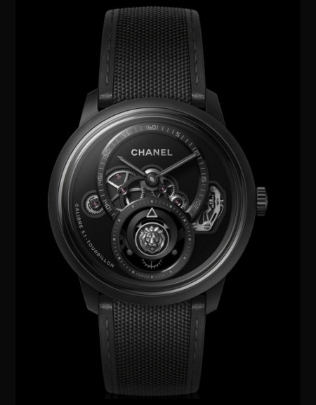 Monsieur Lion Tourbillon Edition Noir