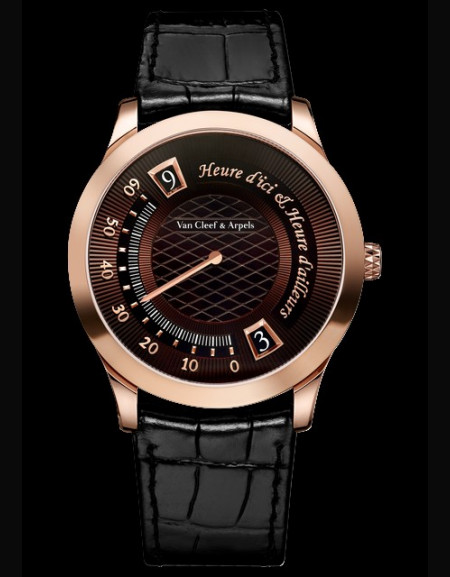 Montre Midnight Heure d'ici & Heure d'ailleurs