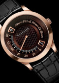 Montre Midnight Heure d'ici & Heure d'ailleurs