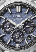Astron GPS Solaire Dual-Time Chronographe