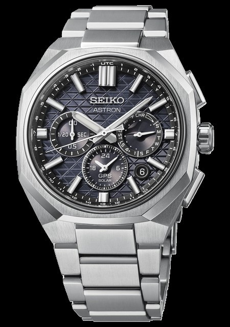 Astron GPS Solaire Dual-Time Chronographe