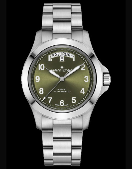 Khaki Field King Day-Date Automatic