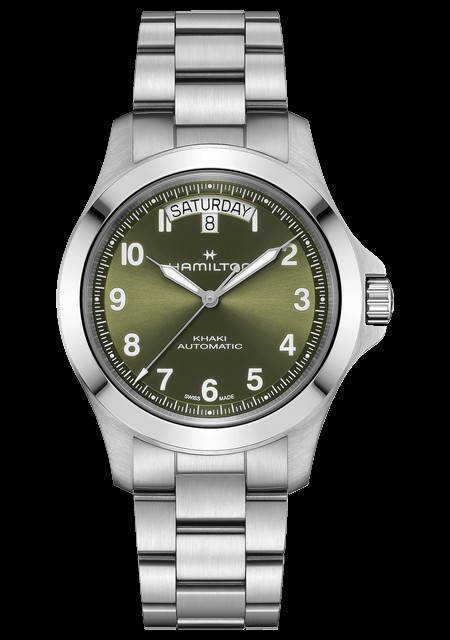 Khaki Field King Day-Date Automatic