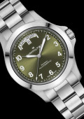 Khaki Field King Day-Date Automatic