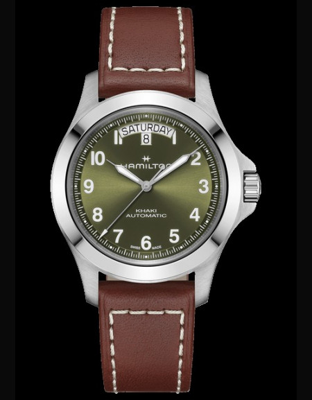 Khaki Field King Day-Date Automatic