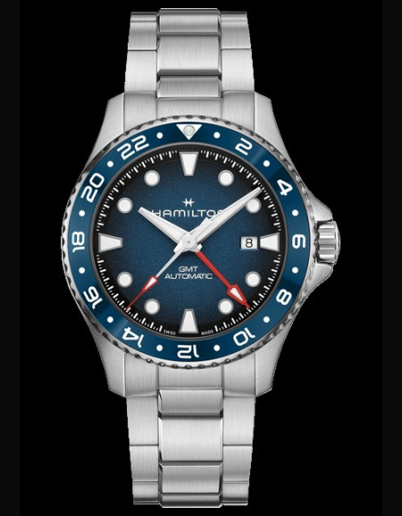 Khaki Navy Scuba Auto GMT