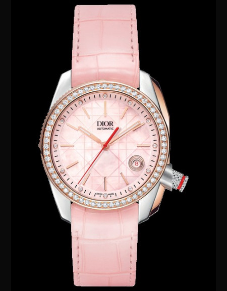 Chiffre Rouge Or Rose et Diamants
