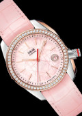 Chiffre Rouge Or Rose et Diamants