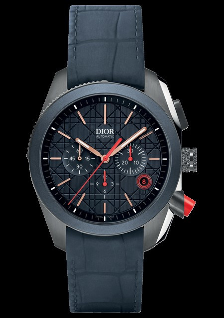 Chiffre Rouge Chronographe Blue Ultramatte