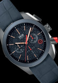 Chiffre Rouge Chronographe Blue Ultramatte