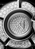 Manchette Nœud de Camélia Diamants