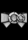 Manchette Nœud de Camélia Diamants