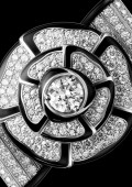 Bague Nœud de Camélia Diamants
