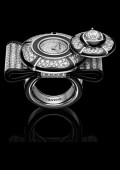 Bague Nœud de Camélia Diamants