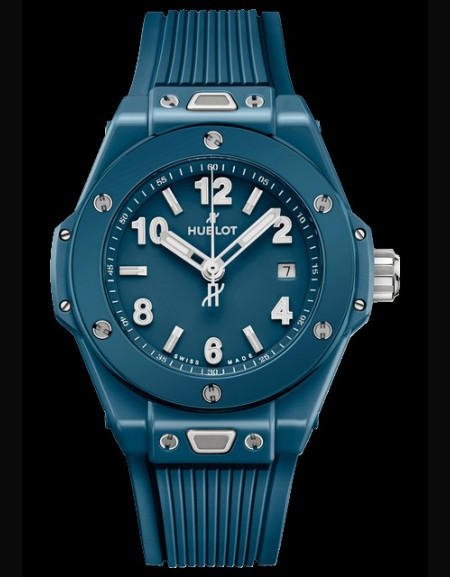 Big Bang Petrol Blue Ceramic 33mm