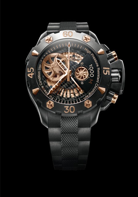 デモニア Zenith Defy Xtreme Open Or & Titane | Defy 96.0528.4021/21.R642