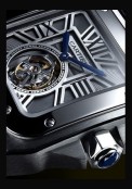 Santos 100 tourbillon volant