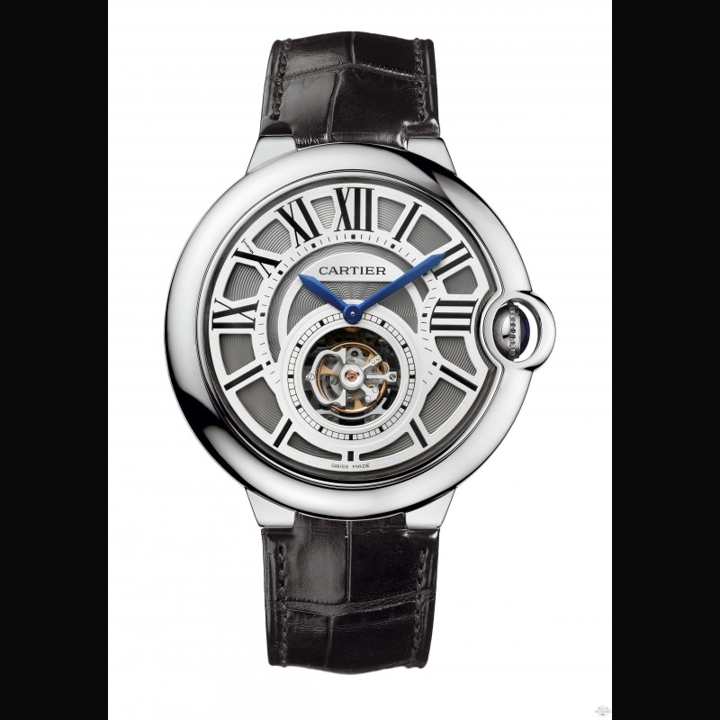 Cartier Ballon Bleu de Cartier tourbillon volant Collection Haute Horlogerie W6920021 Or Gris