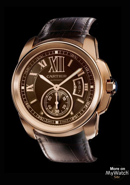 cartier calibre gold