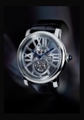 Rotonde de Cartier tourbillon volant squelette