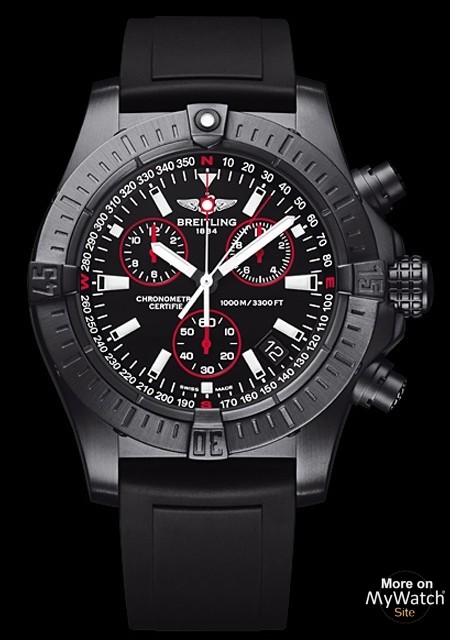 Avenger Seawolf Chrono Blacksteel Limited Edition