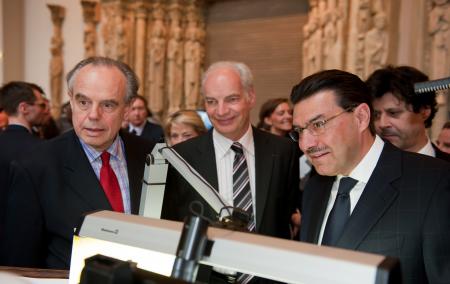 Frédéric Mitterrand, Alain Griset et Juan-Carlos Torres