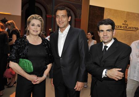 Catherine Deneuve, Clive Owen et Jérôme Lambert lors de la soirée ayant pour thème Capturez votre instant magique.