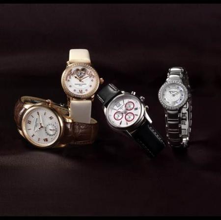 La Maxime Manufacture Automatique, la Love Heart Beat Vanille Exquise, la Junior Chronographe et la Junior Lady.