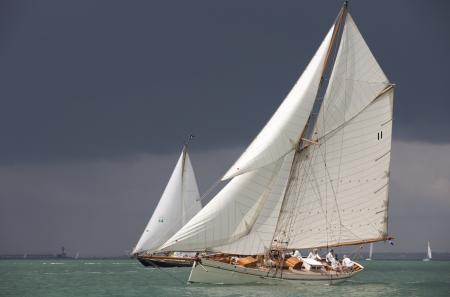 Au large de l'île de Wight, 71 yachts classiques et d'époque se sont affrontés lors de la Panerai British Classic Week, édition 2011. 