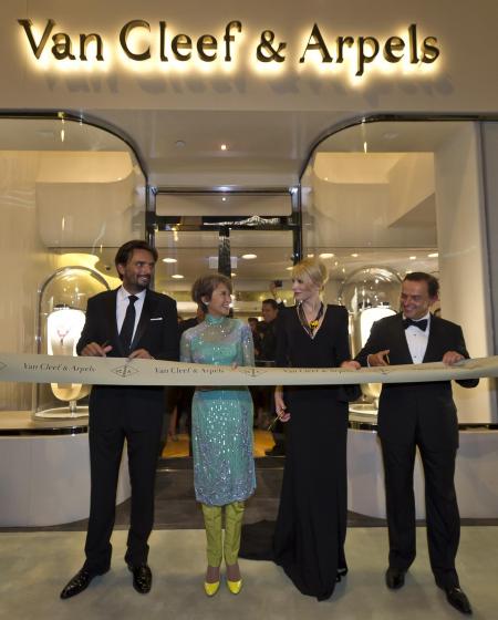 La Maison Van Cleef & Arpels de Hong Kong a été officiellement inaugurée le 16 septembre.©Van Cleef & Arpels