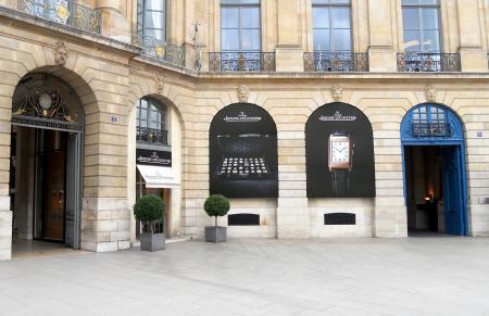 La boutique Jaeger-LeCoultre de la Place Vendôme dévoilera en 2012 un nouveau visage… 