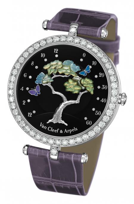 La montre Butterfly Symphony de Van Cleef & Arpels a obtenu le prix de la Montre Dame du Grand Prix du Public 2011 de Genève.