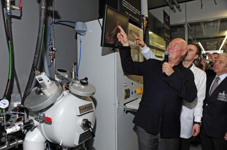 Jean-Claude Biver, CEO de Hublot, présente l'art de la fusion. 