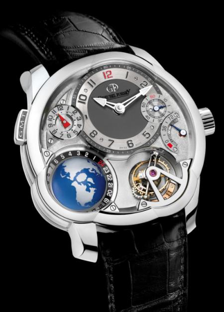 Greubel Forsey GMT - Or gris 